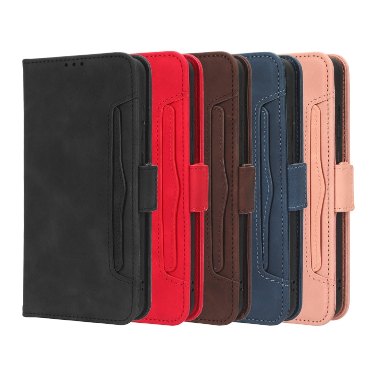 Skin Feel Calf Texture Card Slots Leather Phone Case, For Google Pixel 7a, For Xiaomi Redmi 12C / 11A, For Xiaomi Redmi K60 5G / K60 Pro, For Xiaomi Redmi K60E 5G, For Xiaomi Redmi Note 12 Pro 5G Speed, For Kyocera Android One S10, For Blackview A52   ...