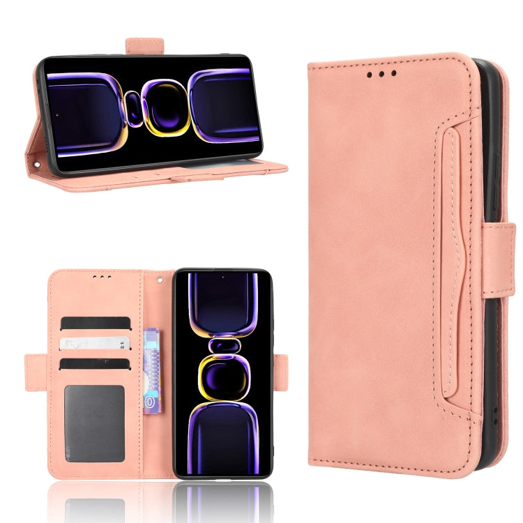 Skin Feel Calf Texture Card Slots Leather Phone Case, For Google Pixel 7a, For Xiaomi Redmi 12C / 11A, For Xiaomi Redmi K60 5G / K60 Pro, For Xiaomi Redmi K60E 5G, For Xiaomi Redmi Note 12 Pro 5G Speed, For Kyocera Android One S10, For Blackview A52   ...