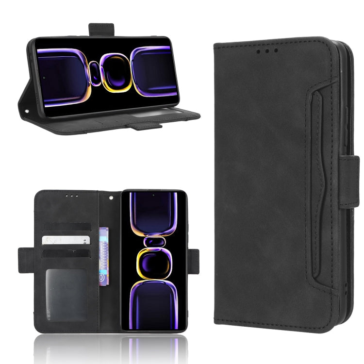 Skin Feel Calf Texture Card Slots Leather Phone Case, For Google Pixel 7a, For Xiaomi Redmi 12C / 11A, For Xiaomi Redmi K60 5G / K60 Pro, For Xiaomi Redmi K60E 5G, For Xiaomi Redmi Note 12 Pro 5G Speed, For Kyocera Android One S10, For Blackview A52   ...