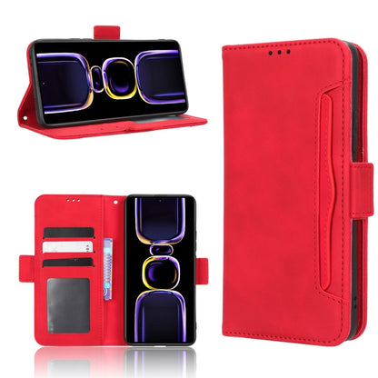 Skin Feel Calf Texture Card Slots Leather Phone Case, For Google Pixel 7a, For Xiaomi Redmi 12C / 11A, For Xiaomi Redmi K60 5G / K60 Pro, For Xiaomi Redmi K60E 5G, For Xiaomi Redmi Note 12 Pro 5G Speed, For Kyocera Android One S10, For Blackview A52   ...
