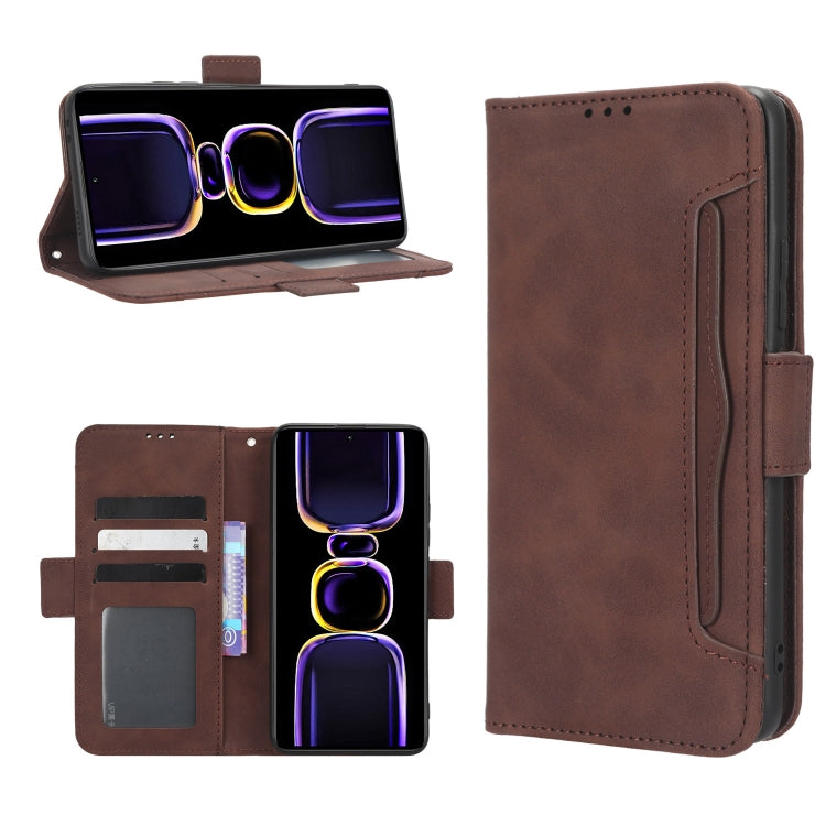 Skin Feel Calf Texture Card Slots Leather Phone Case, For Google Pixel 7a, For Xiaomi Redmi 12C / 11A, For Xiaomi Redmi K60 5G / K60 Pro, For Xiaomi Redmi K60E 5G, For Xiaomi Redmi Note 12 Pro 5G Speed, For Kyocera Android One S10, For Blackview A52   ...
