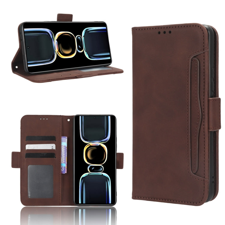 Skin Feel Calf Texture Card Slots Leather Phone Case, For Google Pixel 7a, For Xiaomi Redmi 12C / 11A, For Xiaomi Redmi K60 5G / K60 Pro, For Xiaomi Redmi K60E 5G, For Xiaomi Redmi Note 12 Pro 5G Speed, For Kyocera Android One S10, For Blackview A52   ...