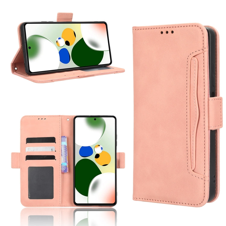 Skin Feel Calf Texture Card Slots Leather Phone Case, For Google Pixel 7a, For Xiaomi Redmi 12C / 11A, For Xiaomi Redmi K60 5G / K60 Pro, For Xiaomi Redmi K60E 5G, For Xiaomi Redmi Note 12 Pro 5G Speed, For Kyocera Android One S10, For Blackview A52   ...
