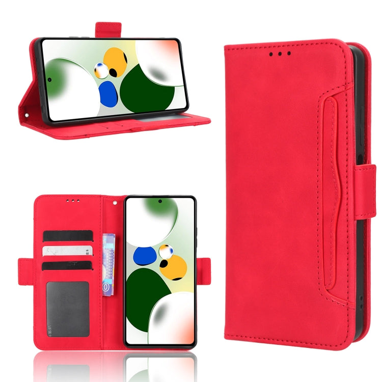 Skin Feel Calf Texture Card Slots Leather Phone Case, For Google Pixel 7a, For Xiaomi Redmi 12C / 11A, For Xiaomi Redmi K60 5G / K60 Pro, For Xiaomi Redmi K60E 5G, For Xiaomi Redmi Note 12 Pro 5G Speed, For Kyocera Android One S10, For Blackview A52   ...