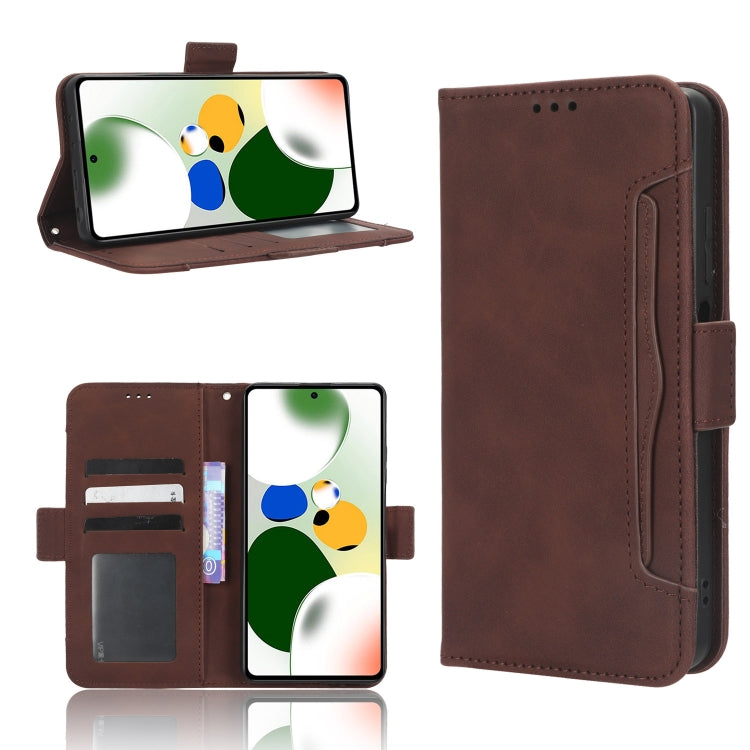 Skin Feel Calf Texture Card Slots Leather Phone Case, For Google Pixel 7a, For Xiaomi Redmi 12C / 11A, For Xiaomi Redmi K60 5G / K60 Pro, For Xiaomi Redmi K60E 5G, For Xiaomi Redmi Note 12 Pro 5G Speed, For Kyocera Android One S10, For Blackview A52   ...