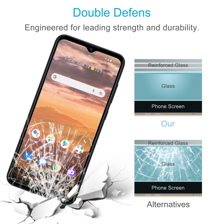 10pcs 0.26mm 9H 2.5D Tempered Glass Film, For AT&T Maestro 3 (10pcs), For Kyocera Android One S10 (10 PCS), For AT&T Motivate Max U668AA (10pcs), For Wiko Voix U616AT (10 PCS), For Nokia C02 (10 PCS), For OnePlus Nord 3 (10 PCS)                        ...