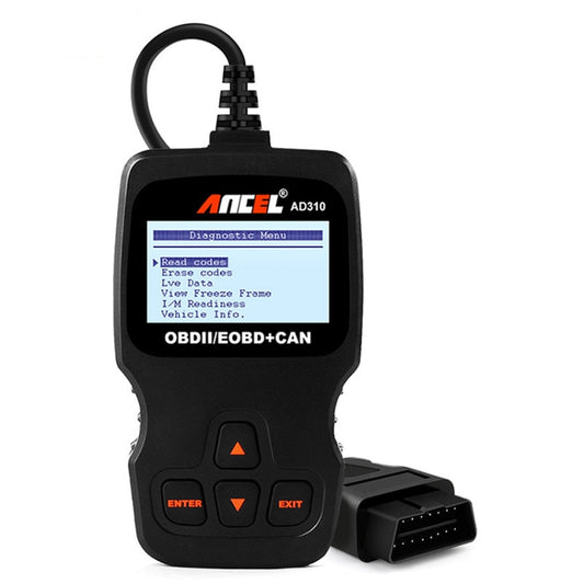 Outil de diagnostic de panne de moteur de voiture Ancel AD310 CAN OBD2, AD310