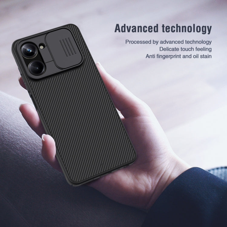 NILLKIN Black Mirror Series Camshield PC Phone Case, For Realme 10 Pro 5G