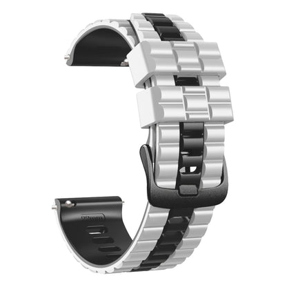 22mm Universal Ocean Style Silicone Two Color Watch Band