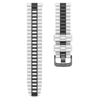 22mm Universal Ocean Style Silicone Two Color Watch Band