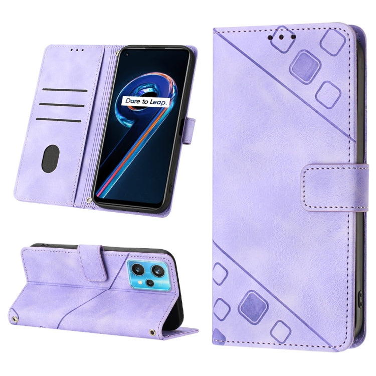 Skin-feel Embossed Leather Phone Case, For Realme 9 Pro 5G / OnePlus Nord CE 2 Lite 5G, For Realme 9 Pro+ 5G / 9 4G, For Realme 9i / OPPO A36 / A76, For Realme C12 / C15 / C25 / C25s, For Realme C31 4G, For Realme C35, For Realme GT Neo3               ...
