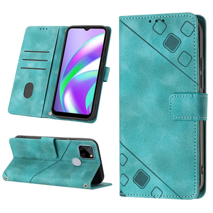 Skin-feel Embossed Leather Phone Case, For Realme 9 Pro 5G / OnePlus Nord CE 2 Lite 5G, For Realme 9 Pro+ 5G / 9 4G, For Realme 9i / OPPO A36 / A76, For Realme C12 / C15 / C25 / C25s, For Realme C31 4G, For Realme C35, For Realme GT Neo3               ...