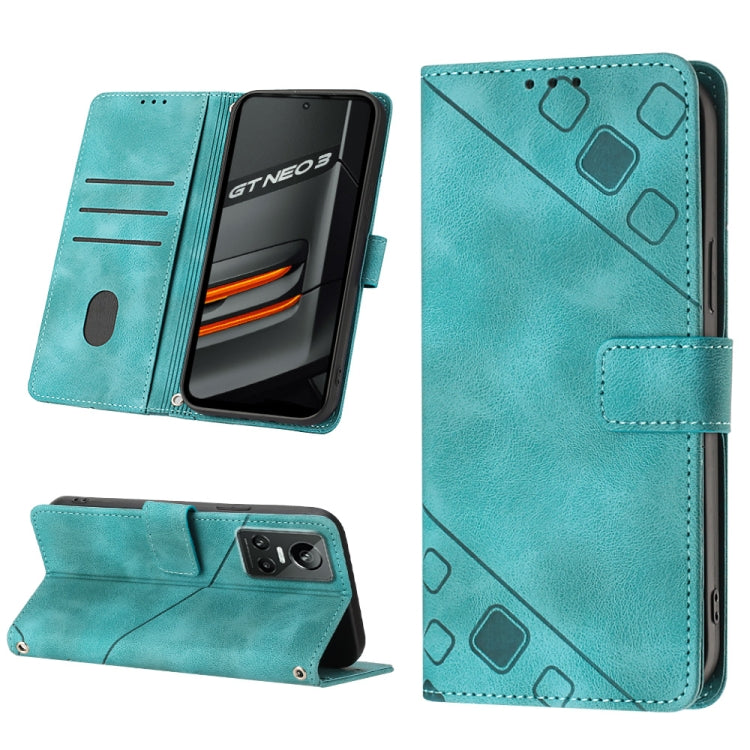 Skin-feel Embossed Leather Phone Case, For Realme 9 Pro 5G / OnePlus Nord CE 2 Lite 5G, For Realme 9 Pro+ 5G / 9 4G, For Realme 9i / OPPO A36 / A76, For Realme C12 / C15 / C25 / C25s, For Realme C31 4G, For Realme C35, For Realme GT Neo3               ...