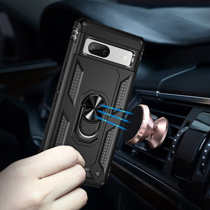 Shockproof TPU + PC Phone Case with Holder, For Google Pixel 7a, For Samsung Galaxy A54, For Xiaomi Redmi A1