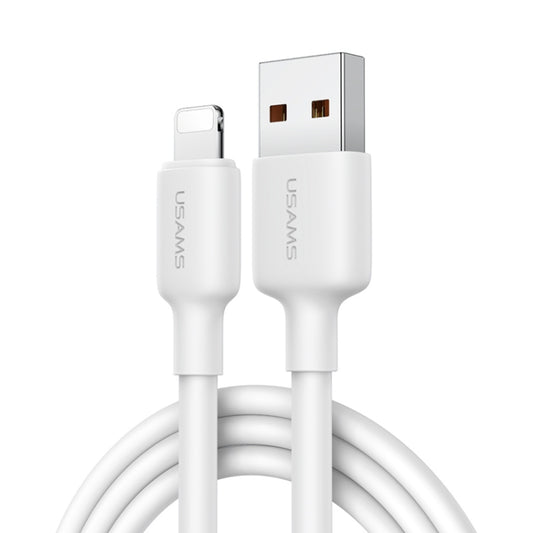 USAMS US-SJ604 U84 2.4A USB to 8 Pin Charging Data Cable, 8 Pin 2m