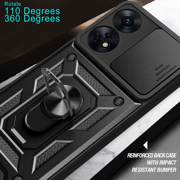 Sliding Camera Cover Design Phone Case, For OPPO Reno8 T 4G, For Tecno Camon 18 / 18 P, For Tecno Pova 4, For Tecno Spark 9 Pro, For Infinix Hot 12 Play, For Infinix Note 12 G96 / X670, For Infinix Note 11 4G