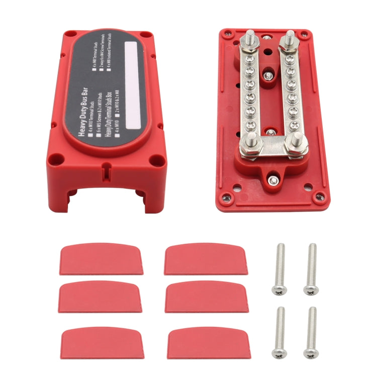 CP-3087-02 100A 48V 12-way M6 Terminal Busbar, CP-3087-02
