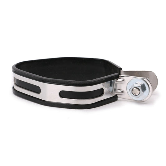 Abrazadera de fibra de carbono para tubo de escape de motocicleta, OT097