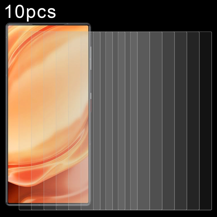 10pcs 0.26mm 9H 2.5D Tempered Glass Film, For Huawei nova 10 Youth (10 PCS), For OnePlus Ace 2V(10 PCS), For Honor Magic5 Ultimate(10 PCS), For Ulefone Power Armor 19T(10 PCS), For ZTE nubia Z50 Ultra(10 PCS), For Tecno Spark 10 Pro(10 PCS)