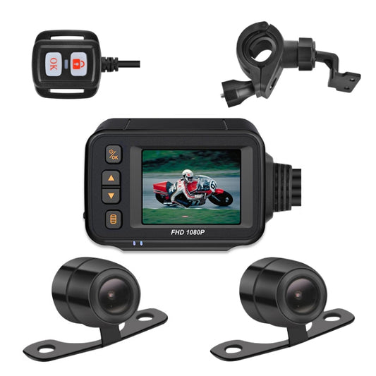 SE30 2.0 pouces 1080P Étanche HD DVR de moto, Support carte TF / Vidéo de cyclisme / Surveillance de stationnement, SE30