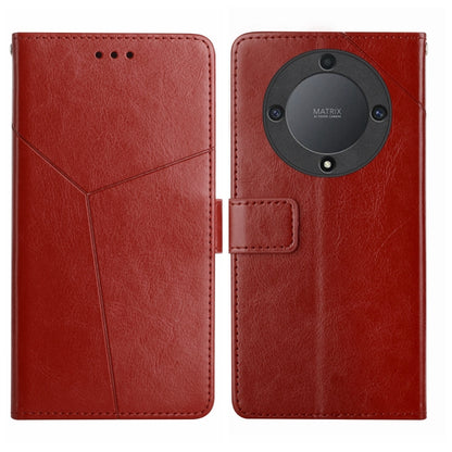HT01 Y-shaped Pattern Flip Leather Phone Case, For Realme C55, For Xiaomi Redmi Note 12 4G Global, For Honor X9a 5G / Magic5 Lite, For Honor X5 4G