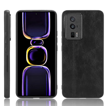 Sewing Cow Pattern Skin PC + PU + TPU Phone Case, For OPPO A58 5G, For Realme C30s/C30 4G, For Infinix Note 11/Note 12 G88, For Infinix Note 12 G96, For Xiaomi Redmi K60 5G, For Xiaomi Redmi K60E 5G, For Xiaomi Redmi Note 12 Pro 5G                     ...