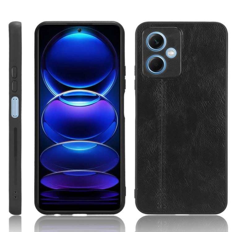 Sewing Cow Pattern Skin PC + PU + TPU Phone Case, For OPPO A58 5G, For Realme C30s/C30 4G, For Infinix Note 11/Note 12 G88, For Infinix Note 12 G96, For Xiaomi Redmi K60 5G, For Xiaomi Redmi K60E 5G, For Xiaomi Redmi Note 12 Pro 5G                     ...