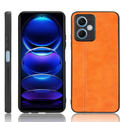 Sewing Cow Pattern Skin PC + PU + TPU Phone Case, For OPPO A58 5G, For Realme C30s/C30 4G, For Infinix Note 11/Note 12 G88, For Infinix Note 12 G96, For Xiaomi Redmi K60 5G, For Xiaomi Redmi K60E 5G, For Xiaomi Redmi Note 12 Pro 5G                     ...