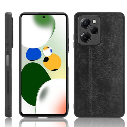 Sewing Cow Pattern Skin PC + PU + TPU Phone Case, For OPPO A58 5G, For Realme C30s/C30 4G, For Infinix Note 11/Note 12 G88, For Infinix Note 12 G96, For Xiaomi Redmi K60 5G, For Xiaomi Redmi K60E 5G, For Xiaomi Redmi Note 12 Pro 5G                     ...