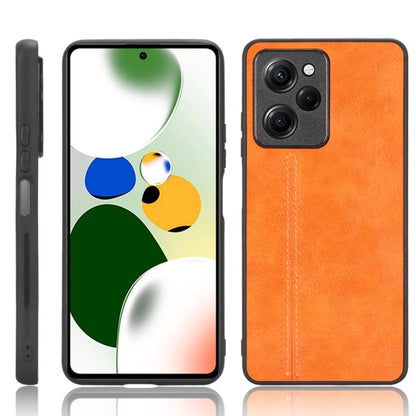 Sewing Cow Pattern Skin PC + PU + TPU Phone Case, For OPPO A58 5G, For Realme C30s/C30 4G, For Infinix Note 11/Note 12 G88, For Infinix Note 12 G96, For Xiaomi Redmi K60 5G, For Xiaomi Redmi K60E 5G, For Xiaomi Redmi Note 12 Pro 5G                     ...