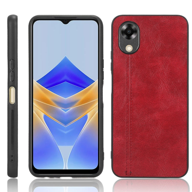 Sewing Cow Pattern Skin PC + PU + TPU Phone Case, For OPPO A58 5G, For Realme C30s/C30 4G, For Infinix Note 11/Note 12 G88, For Infinix Note 12 G96, For Xiaomi Redmi K60 5G, For Xiaomi Redmi K60E 5G, For Xiaomi Redmi Note 12 Pro 5G                     ...