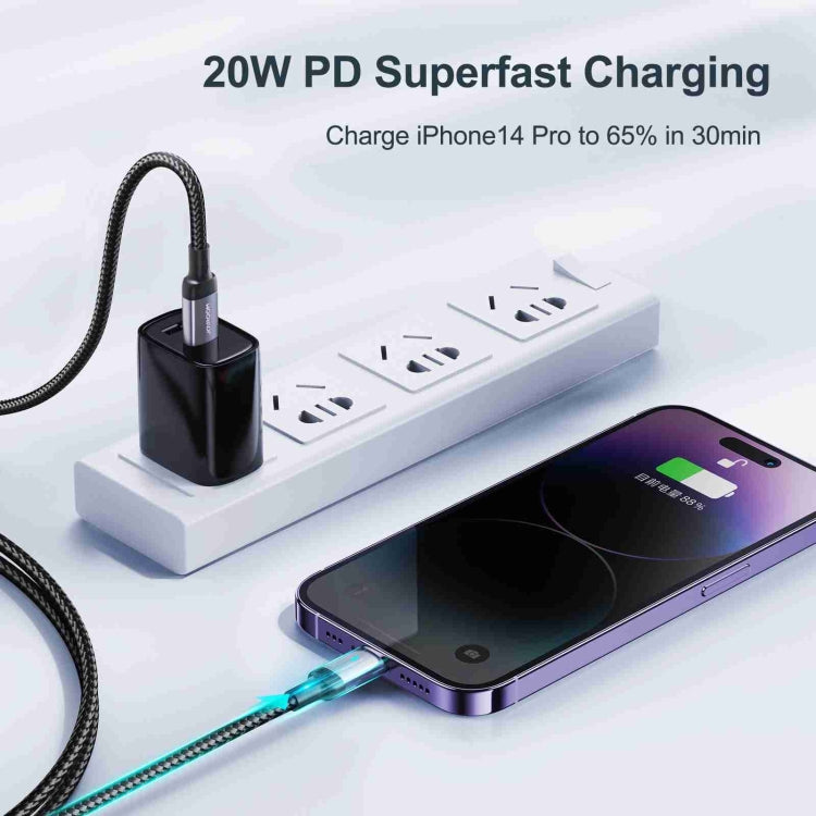 JOYROOM S-CL020A10 Extraordinary Series 30W USB-C / Type-C to 8 Pin Fast Charging Data Cable, 8 Pin, 1.2m