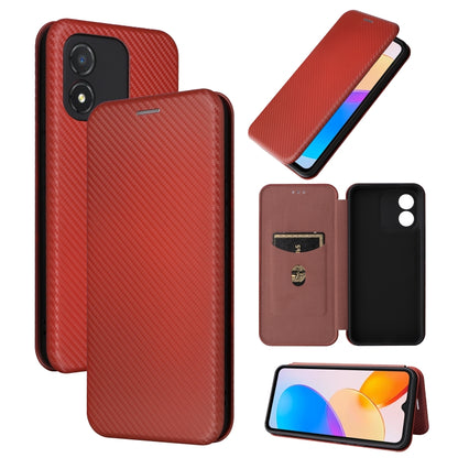 Carbon Fiber Texture Flip Leather Phone Case, For Realme GT Neo 5 / Realme GT 3, For Honor X5, For Samsung Galaxy A24 4G, For OnePlus 11R 5G