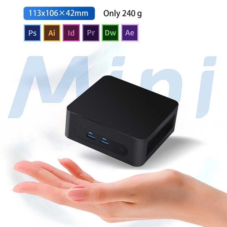 ZX03 Windows 11 Mini PC, Intel Twin Lake N150, Support Dual HDMI Output