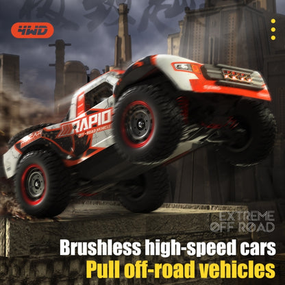 JJR/C Q130 Voiture RC Pick-up tout-terrain haute vitesse sans balais à l'échelle