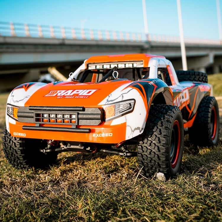 JJR/C Q130 Voiture RC Pick-up tout-terrain haute vitesse sans balais à l'échelle