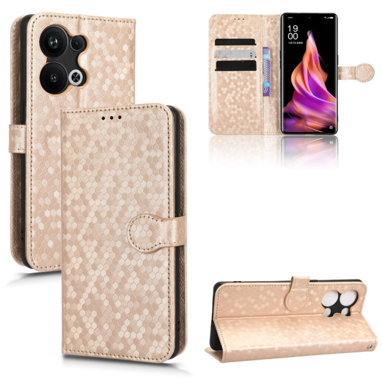 Honeycomb Dot Texture Leather Phone Case, For Samsung Galaxy S23 5G, For Samsung Galaxy S23+ 5G, For Samsung Galaxy S23 Ultra 5G, For Samsung Galaxy A54 5G, For Samsung Galaxy A34 5G, For Samsung Galaxy A14 5G, For Samsung Galaxy A14 4G                ...