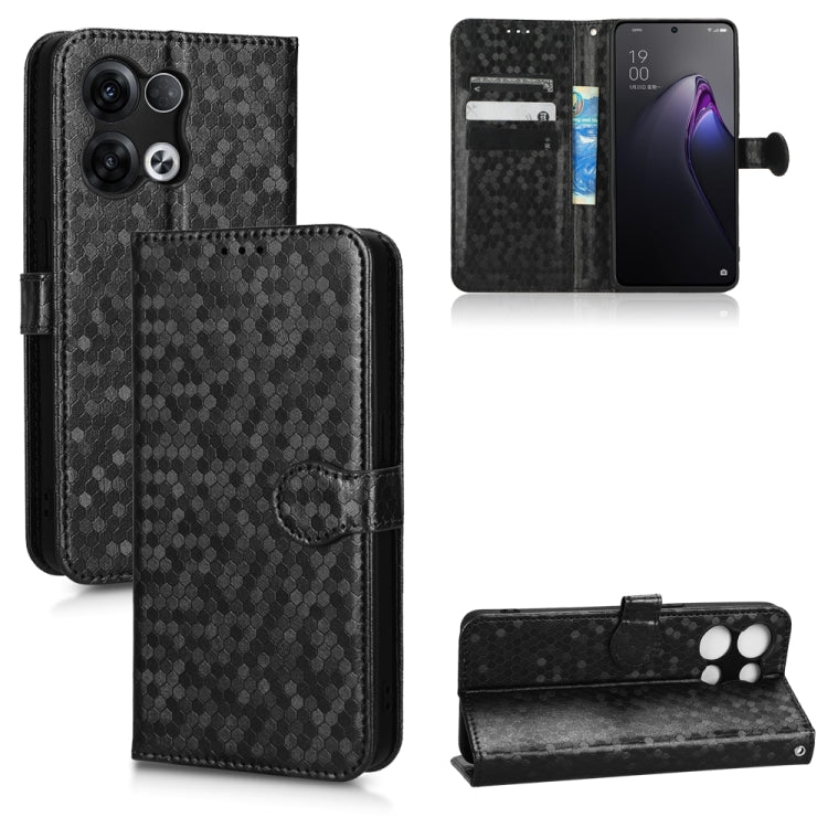 Honeycomb Dot Texture Leather Phone Case, For Samsung Galaxy S23 5G, For Samsung Galaxy S23+ 5G, For Samsung Galaxy S23 Ultra 5G, For Samsung Galaxy A54 5G, For Samsung Galaxy A34 5G, For Samsung Galaxy A14 5G, For Samsung Galaxy A14 4G                ...