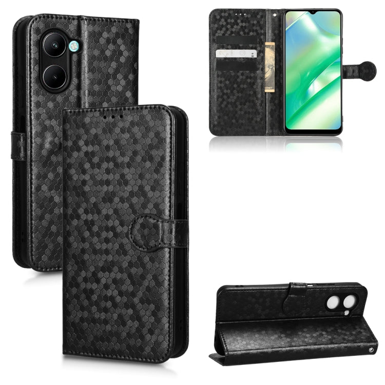 Honeycomb Dot Texture Leather Phone Case, For Samsung Galaxy S23 5G, For Samsung Galaxy S23+ 5G, For Samsung Galaxy S23 Ultra 5G, For Samsung Galaxy A54 5G, For Samsung Galaxy A34 5G, For Samsung Galaxy A14 5G, For Samsung Galaxy A14 4G                ...