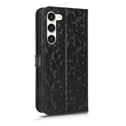 Honeycomb Dot Texture Leather Phone Case, For Samsung Galaxy S23 5G, For Samsung Galaxy S23+ 5G, For Samsung Galaxy S23 Ultra 5G, For Samsung Galaxy A54 5G, For Samsung Galaxy A34 5G, For Samsung Galaxy A14 5G, For Samsung Galaxy A14 4G                ...