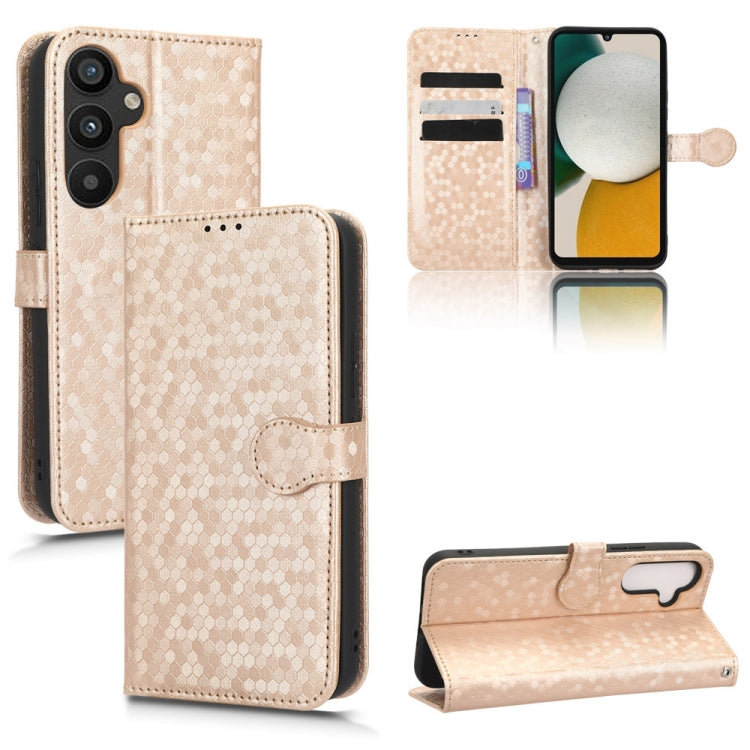 Honeycomb Dot Texture Leather Phone Case, For Samsung Galaxy S23 5G, For Samsung Galaxy S23+ 5G, For Samsung Galaxy S23 Ultra 5G, For Samsung Galaxy A54 5G, For Samsung Galaxy A34 5G, For Samsung Galaxy A14 5G, For Samsung Galaxy A14 4G                ...