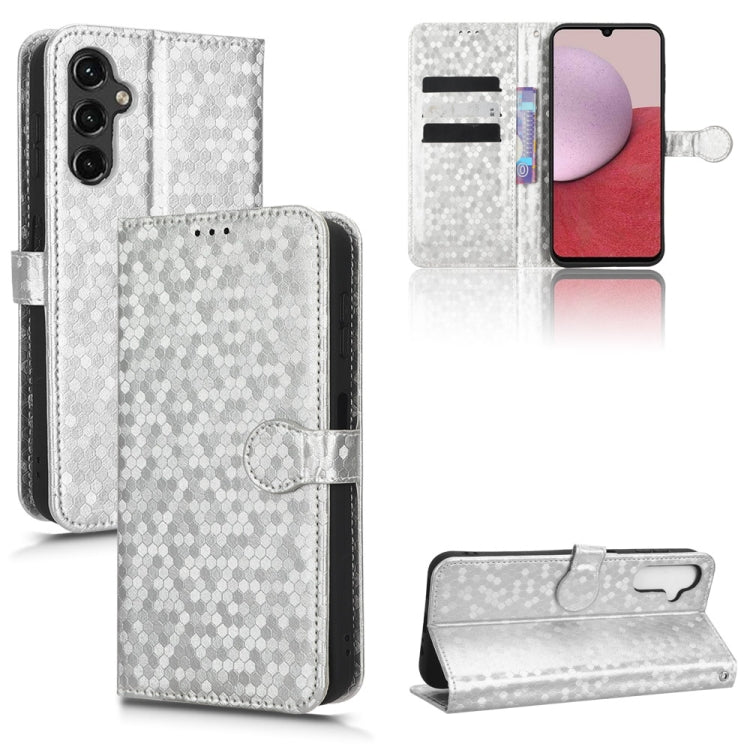 Honeycomb Dot Texture Leather Phone Case, For Samsung Galaxy S23 5G, For Samsung Galaxy S23+ 5G, For Samsung Galaxy S23 Ultra 5G, For Samsung Galaxy A54 5G, For Samsung Galaxy A34 5G, For Samsung Galaxy A14 5G, For Samsung Galaxy A14 4G                ...