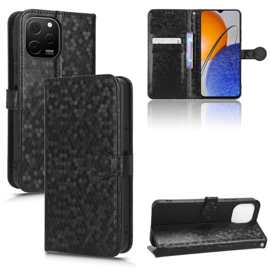 Honeycomb Dot Texture Leather Phone Case, For Huawei nova Y61, For Huawei Honor Play 40, For Honor X7a, For Honor X8a, For Huawei Honor X9, For Honor X40 5G / X9a 5G / Magic5 Lite 5G, For TCL 40R, For TCL 40 SE, For TCL Ion X, For TCL 405 / TCL 406 T50...