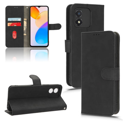 Skin Feel Magnetic Flip Leather Phone Case, For Realme C55, For TCL ION X, For vivo S16e, For Xiaomi Redmi Note 12 Pro+ 5G, For Honor X5, For Samsung Galaxy A24 4G, For ZTE Blade V40 Design