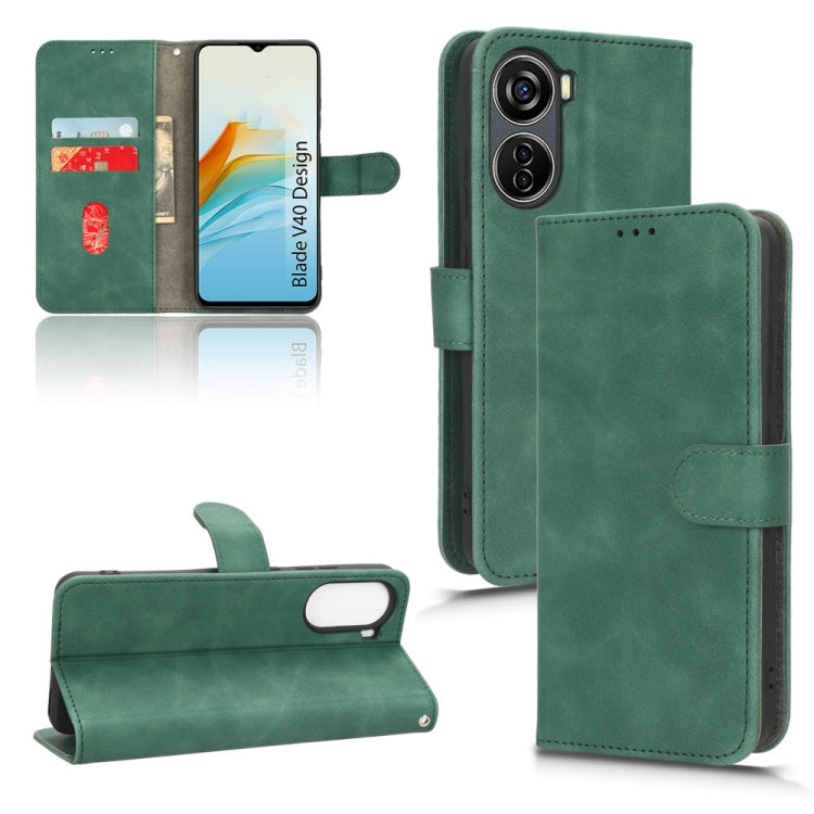 Skin Feel Magnetic Flip Leather Phone Case, For Realme C55, For TCL ION X, For vivo S16e, For Xiaomi Redmi Note 12 Pro+ 5G, For Honor X5, For Samsung Galaxy A24 4G, For ZTE Blade V40 Design