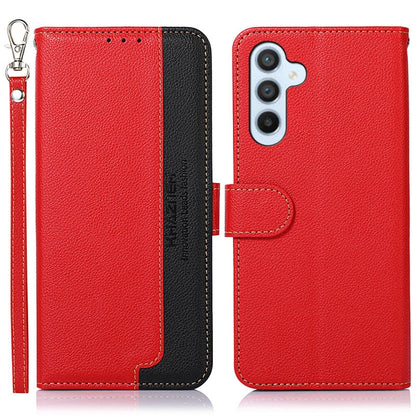 KHAZNEH Litchi Texture Leather RFID Phone Case, For Google Pixel 7a, For Xiaomi Redmi Note 12 4G Global, For Samsung Galaxy M14 5G