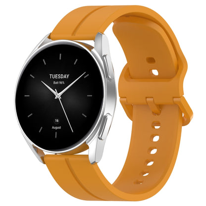 Universal Flat Head Groove Silicone Watch Band, 20mm, 22mm