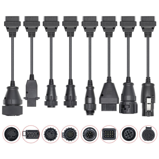 8 in 1 Truck TCS Auto Tool OBD2 Diagnostic Conversion Cable, 8 in 1 Truck Conversion Cable