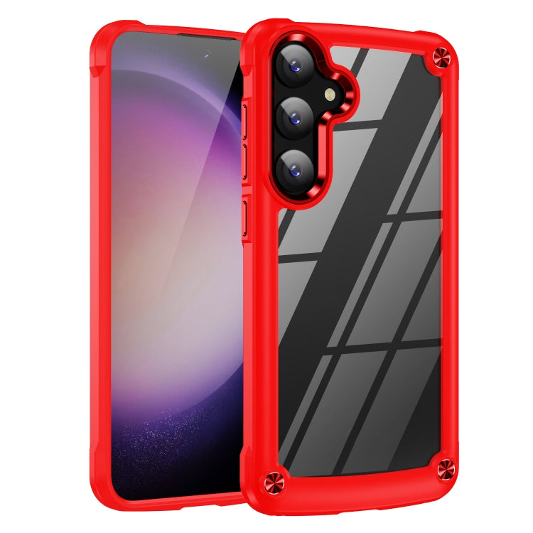 TPU + PC Lens Protection Phone Case, For Samsung Galaxy A15, For Samsung Galaxy A55 5G, For Samsung Galaxy A35 5G, For Samsung Galaxy S24 Ultra 5G, For Samsung Galaxy S24+ 5G, For Samsung Galaxy S24 5G, For Samsung Galaxy A24 4G / A25 5G               ...