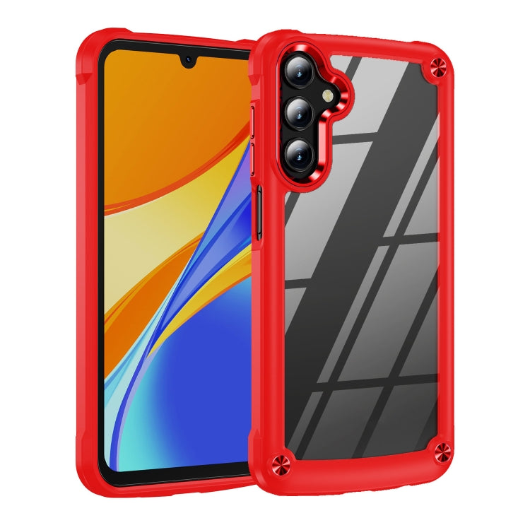 TPU + PC Lens Protection Phone Case, For Samsung Galaxy A15, For Samsung Galaxy A55 5G, For Samsung Galaxy A35 5G, For Samsung Galaxy S24 Ultra 5G, For Samsung Galaxy S24+ 5G, For Samsung Galaxy S24 5G, For Samsung Galaxy A24 4G / A25 5G               ...